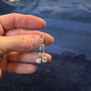 Elegant Silver Drop Earrings